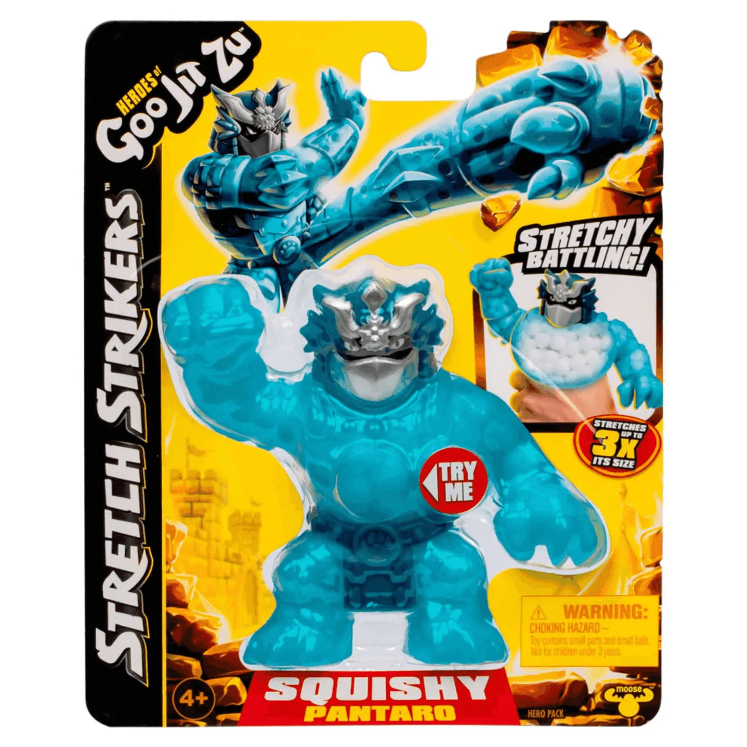 Figura Stretch Strikers Goo Jit Zu Squishy Pantaro