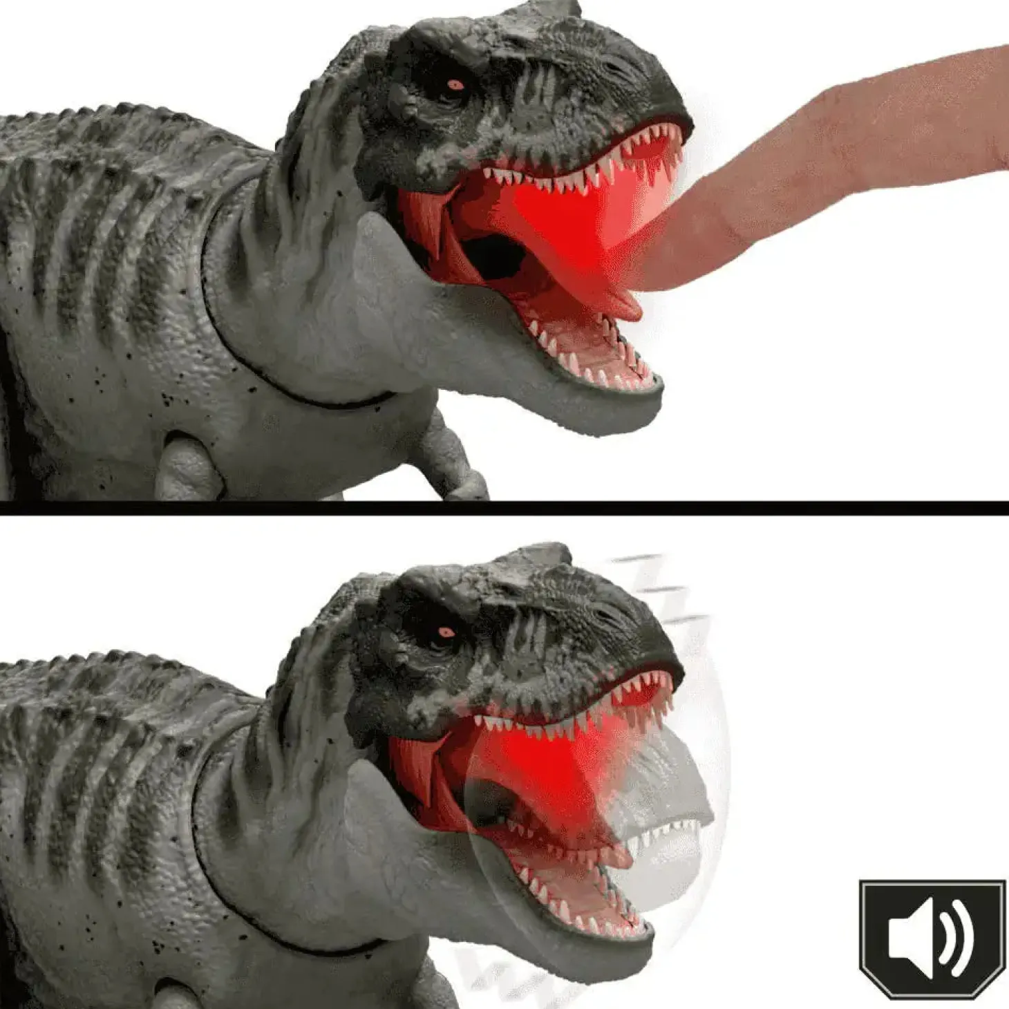 Figura Tiranosaurio Rex Power Devour Jurassic World