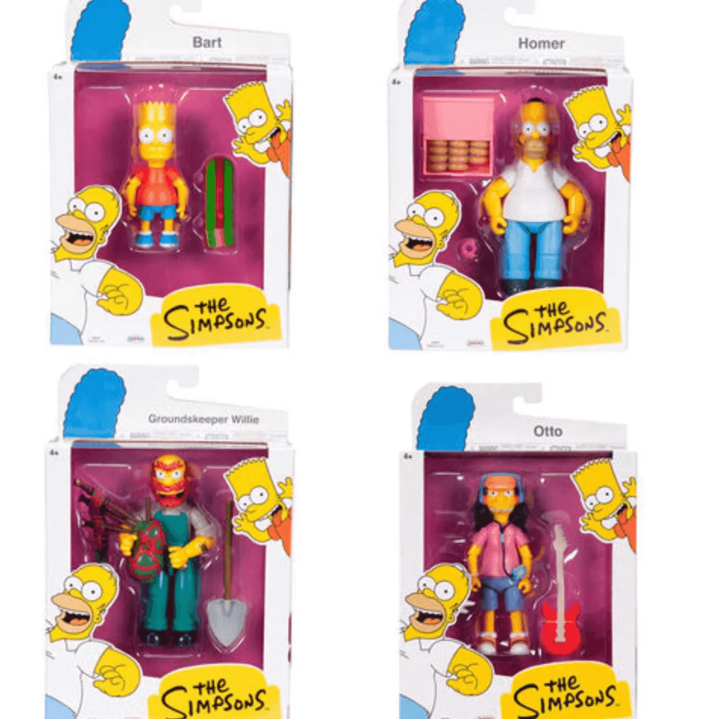 Figuras de Los Simpsons articuladas 13 cm surtidas