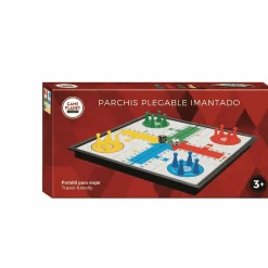 Game Planet Classics | Parchís Plegable Imantado – El Clásico Juego de Viaje