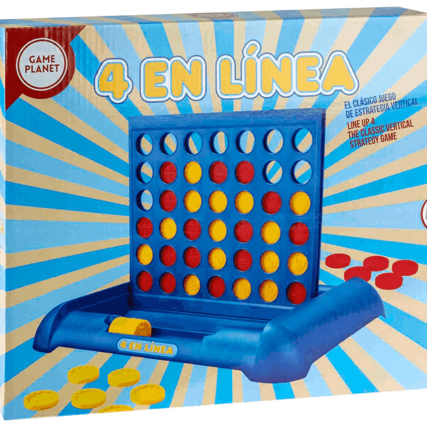 Game Planet Juego Clásico 4 En Línea