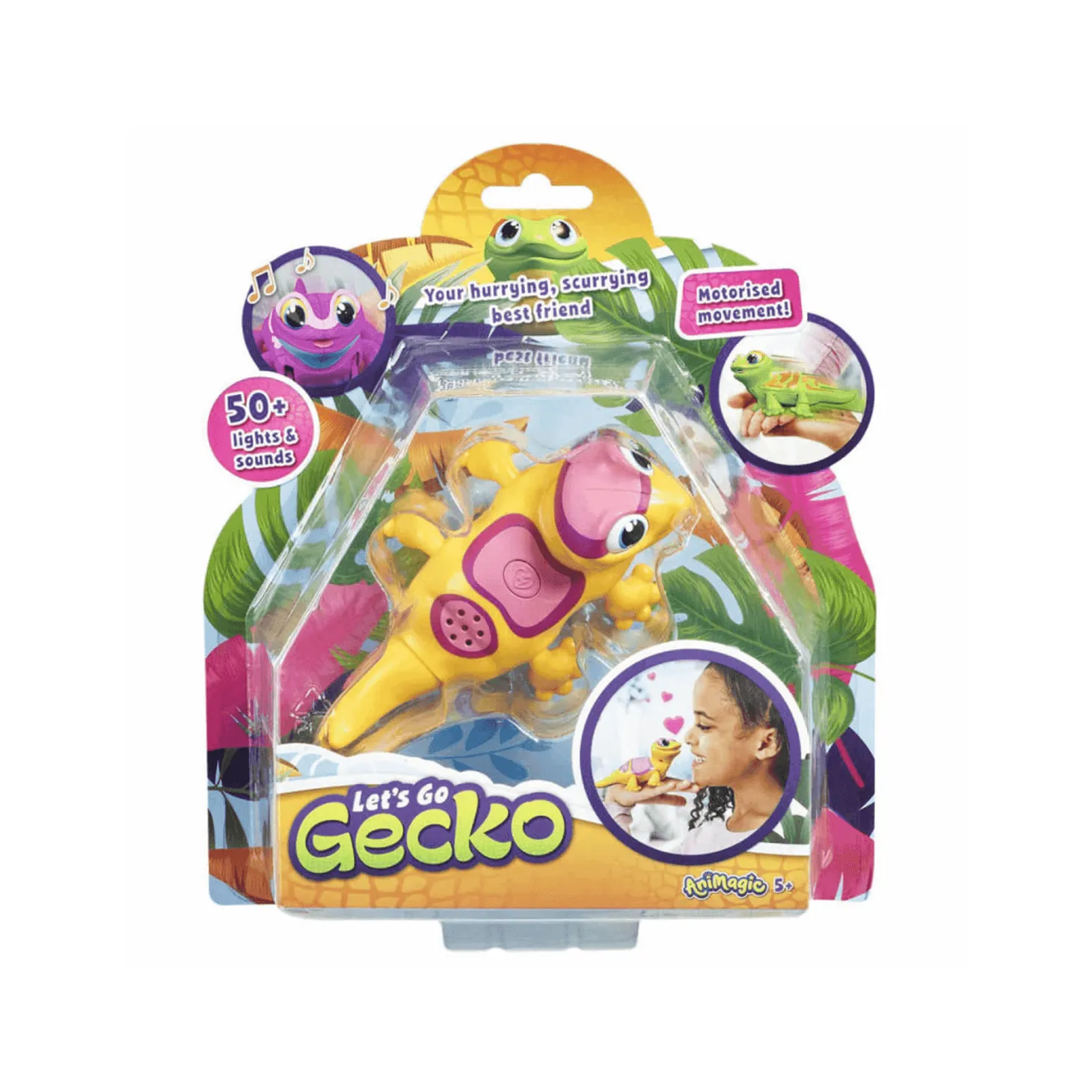 Gecko Mascota Interactiva