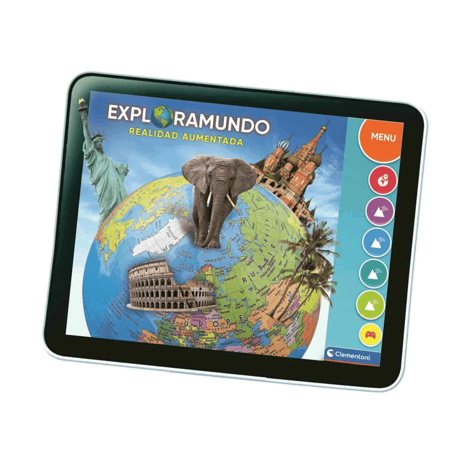 Globo Terráqueo Realidad Aumentada Exploramundo