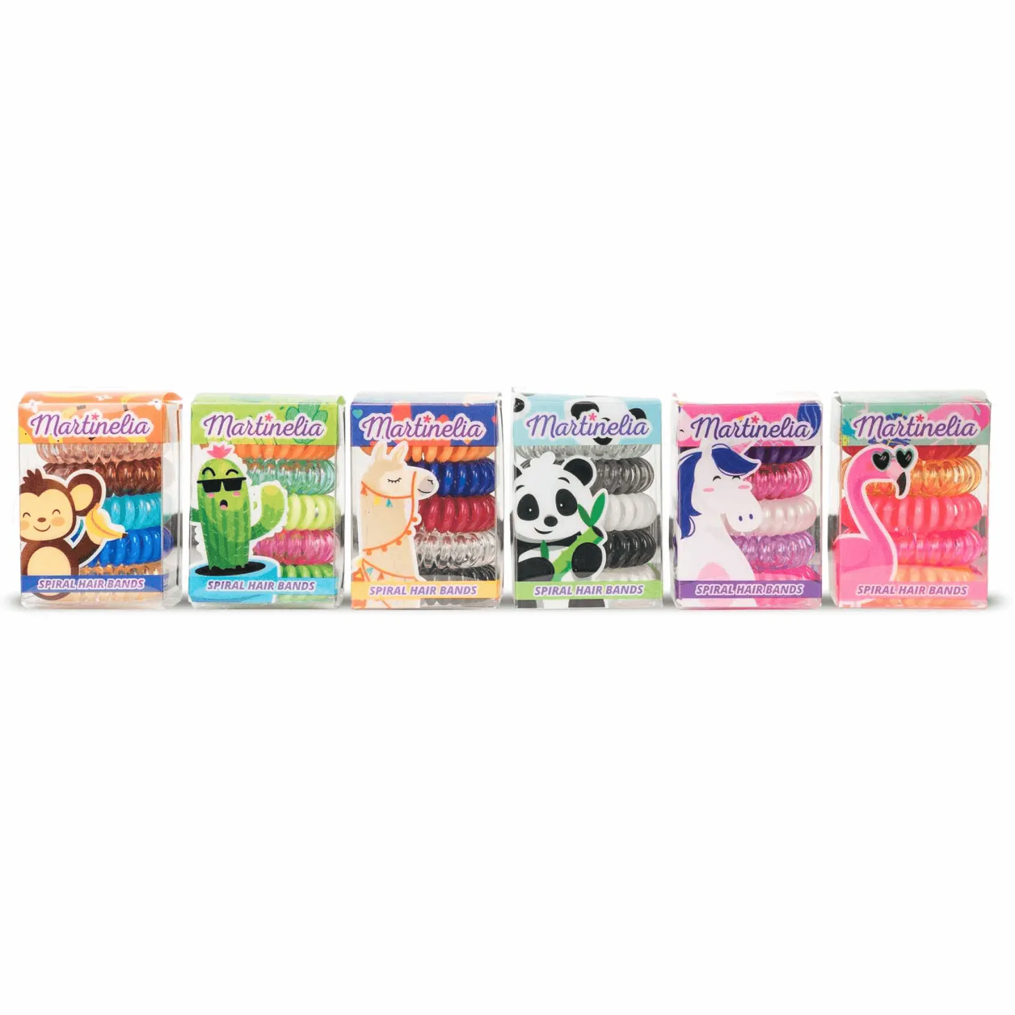 Gomas para el pelo en espiral de Martinelia Diferentes Modelos