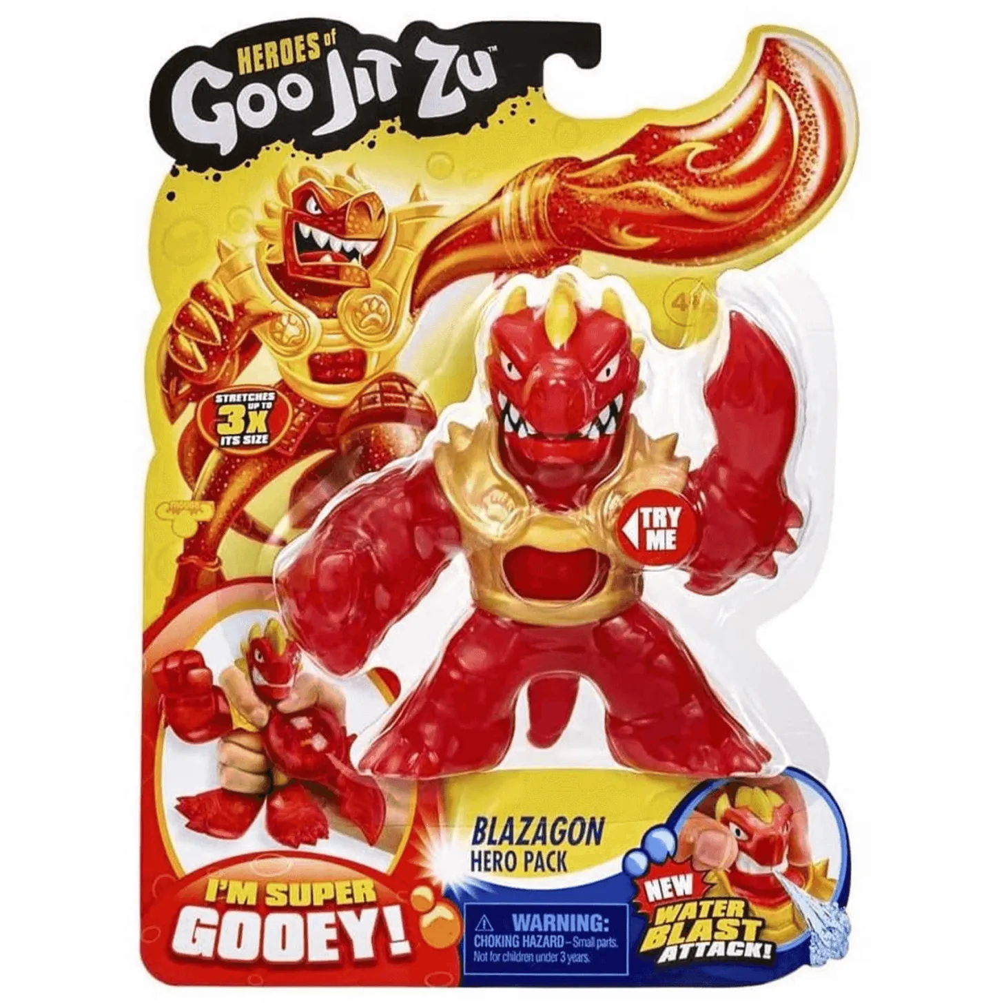 Goo Jit Zu Figura con Agua Blazagon