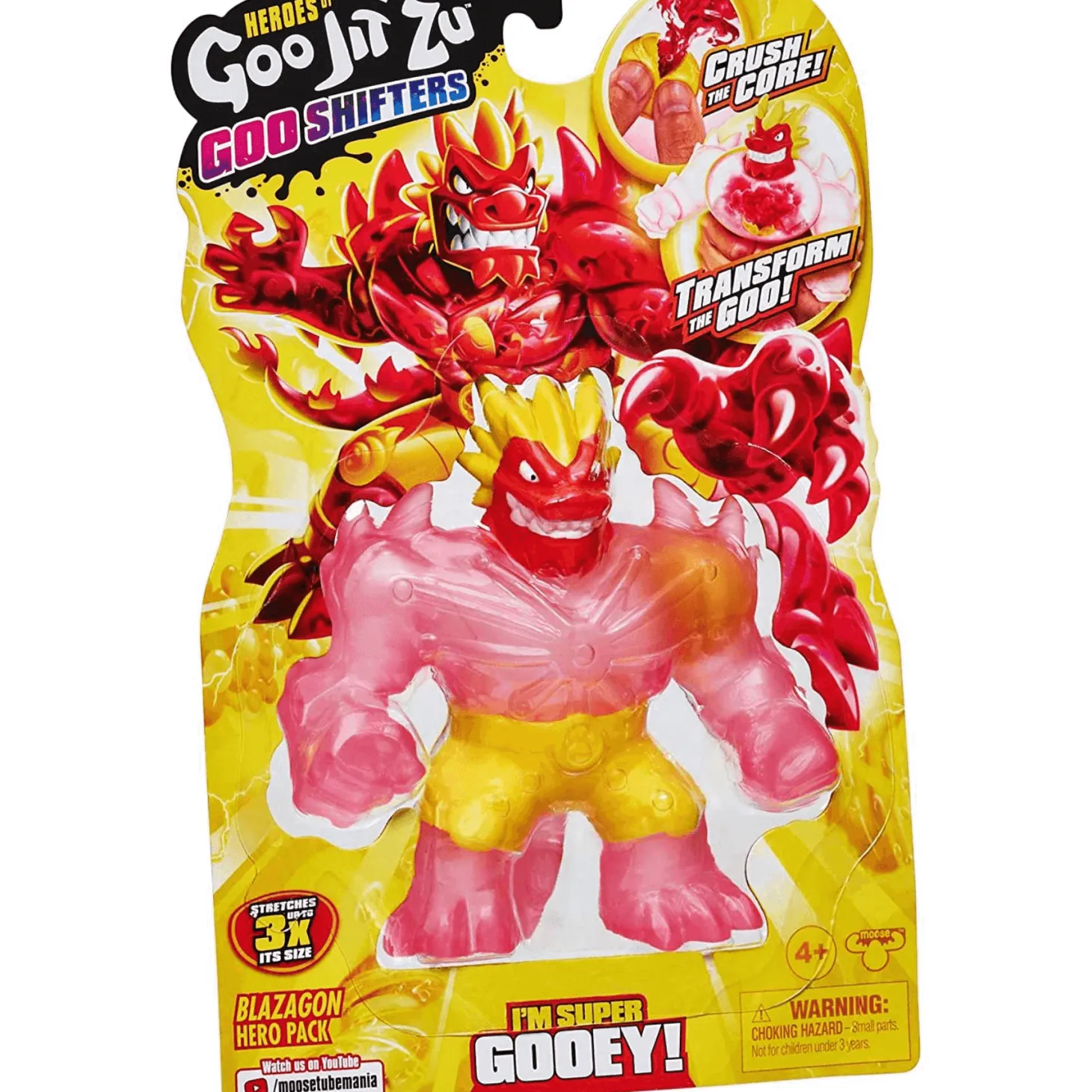 Goo Jit Zu Héroes Figura Ultra GOO Blazagon