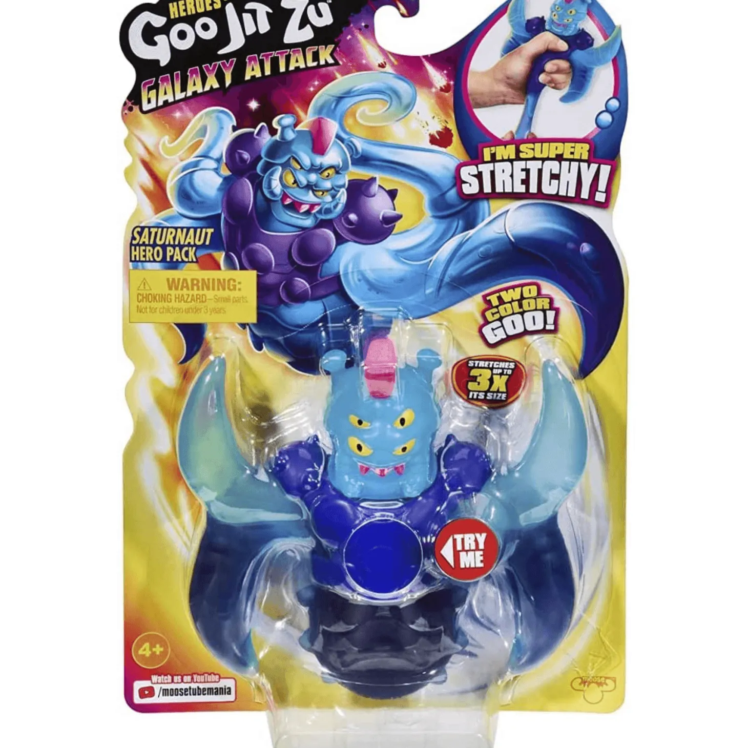 Goo Jit Zu Héroes Galaxy Attack Figura Saturnaut