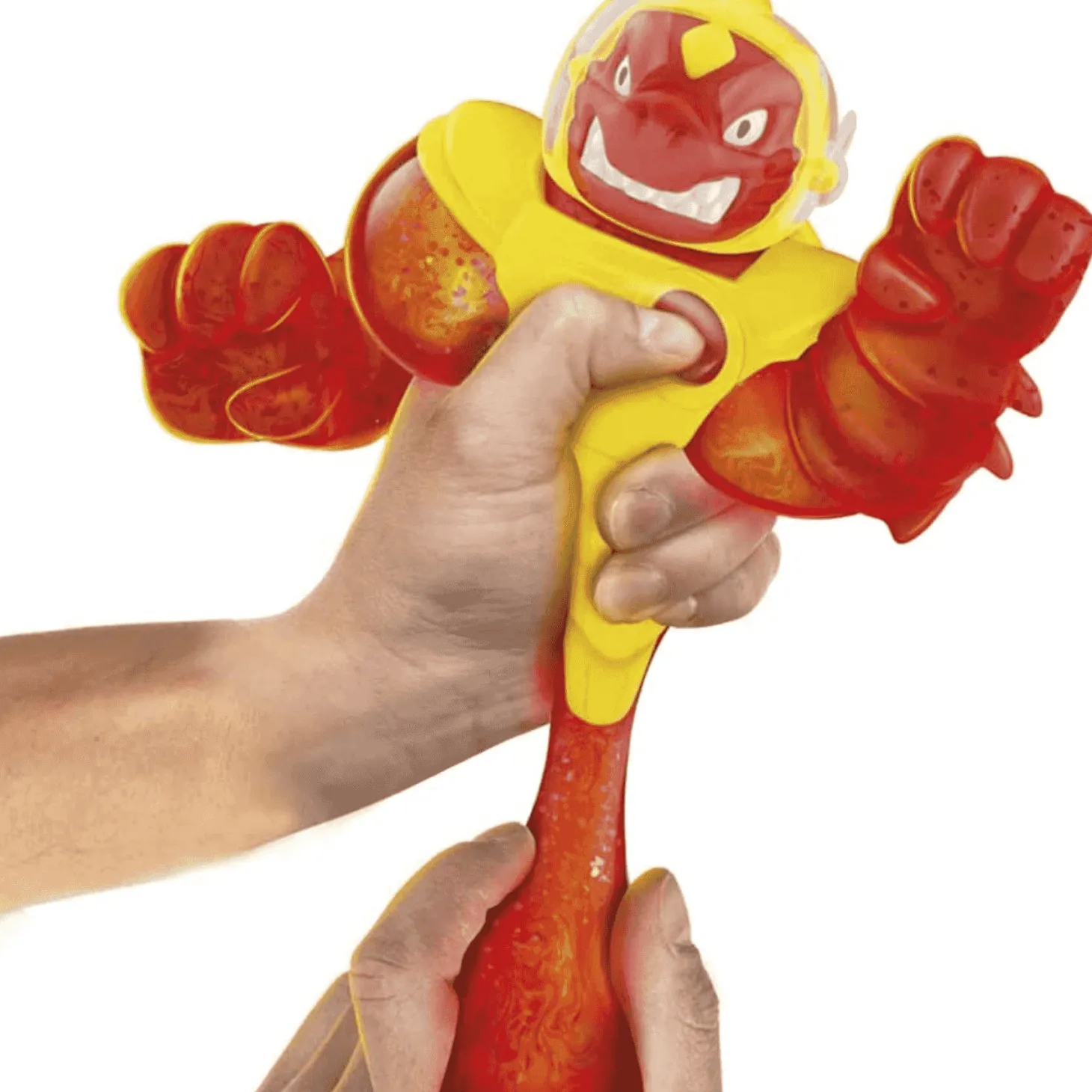 Goo Jit Zu Héroes Galaxy Attack Figura Solar Blast Blazagon