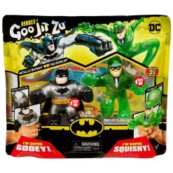 Goo Jit Zu Pack de 2 Heroes Batman VS Riddler