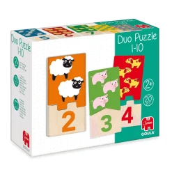Goula Duo puzzle Aprende a Contar del 1 al 10
