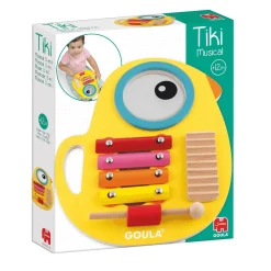Goula Juguete Musical Madera Tiki Musical 3 en 1