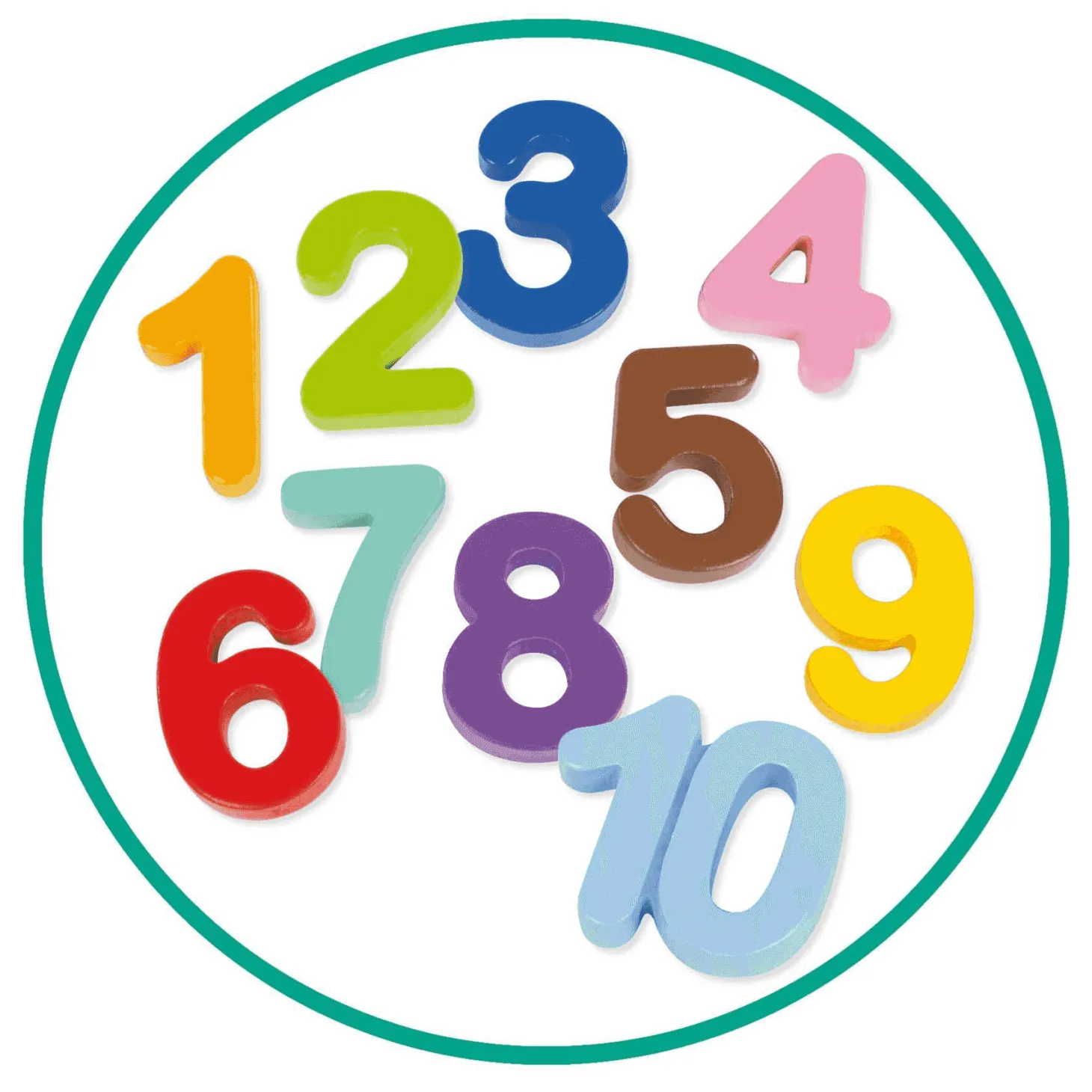 Goula Puzzle Números del 1 al 10