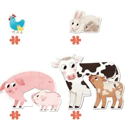 Goula Puzzle Progresivos XXL Mamas y Bebes Granja