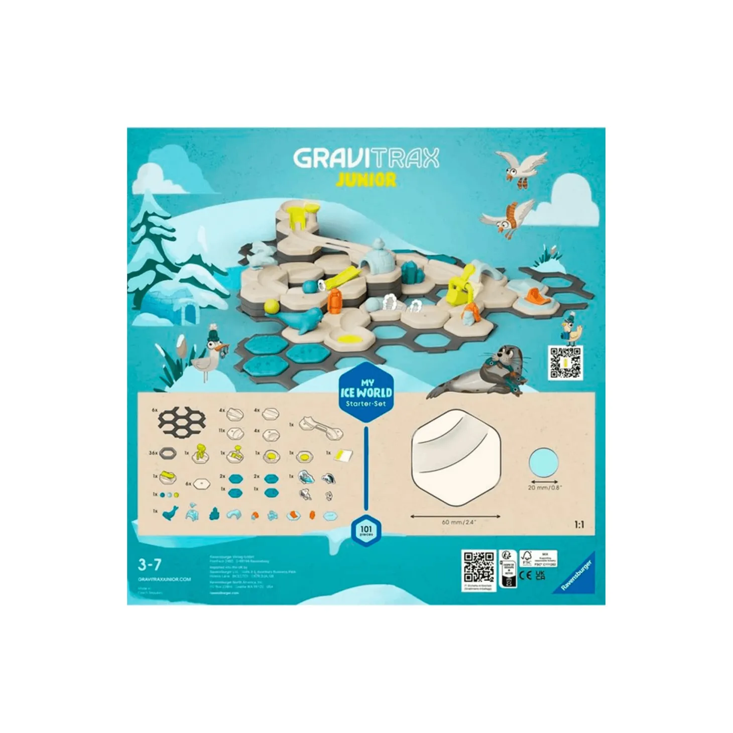 Gravitrax Junior Starter Set L Ice