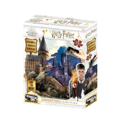 Harry Potter Puzzle para Rascar Hogwarts Dia y Noche 500 Piezas