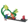 Hot Wheels City Dragón Furioso pista para coches de juguete 5 años