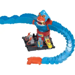 Hot Wheels City El Ataque del Gorila pista para coches de juguete 4 años