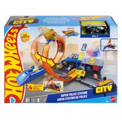 Hot Wheels City Supercomisaría de policía - Juguete de Hot Wheels