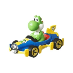 Hot Wheels Mario Kart Coche Yoshi Mach 8