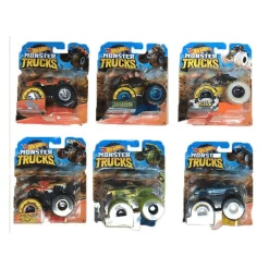 Hot Wheels Monster Trucks Coches de Juguete 1:64 Modelos Surtidos3 años
