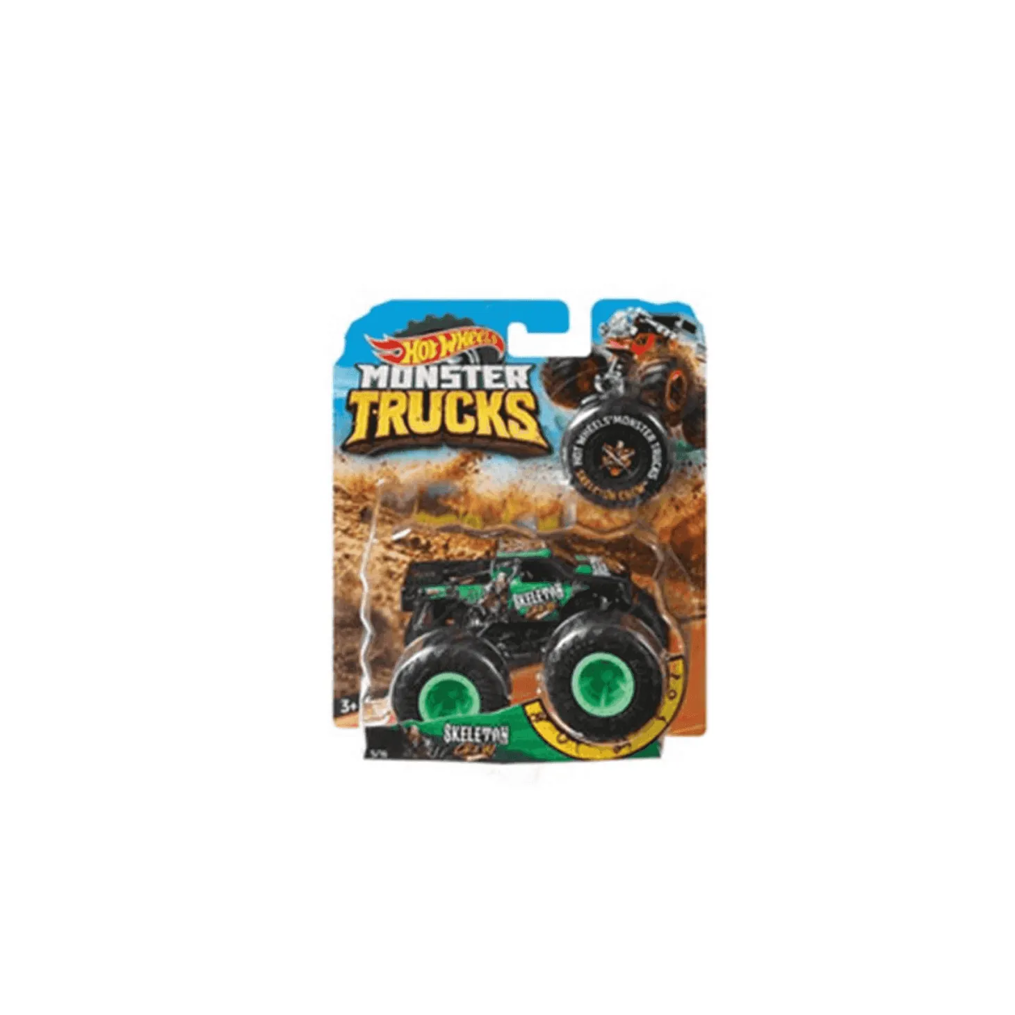 Hot Wheels Monster Trucks Coches de Juguete 1:64 Modelos Surtidos3 años