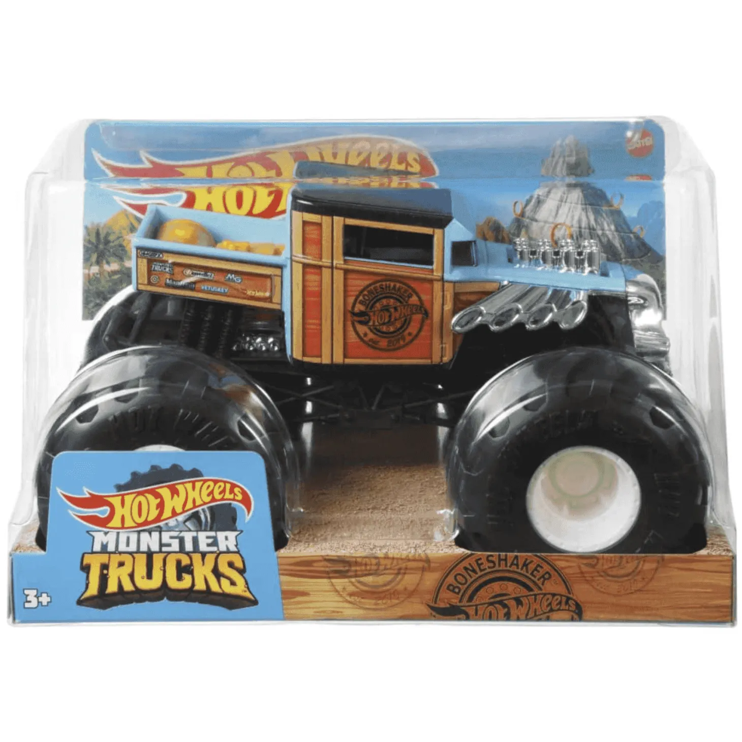 Hot Wheels Monster Trucks Todoterreno Bone Shaker