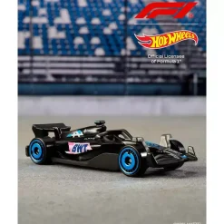 Hot Wheels Pack 5 Coches Formula 1 – Modelos de equipos oficiales a escala 1:64