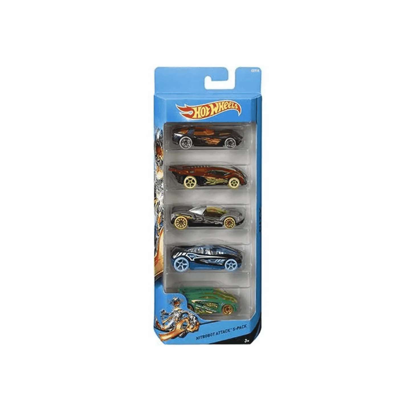 Hot Wheels Pack de 5 coches de juguete Modelos Surtidos 5 años