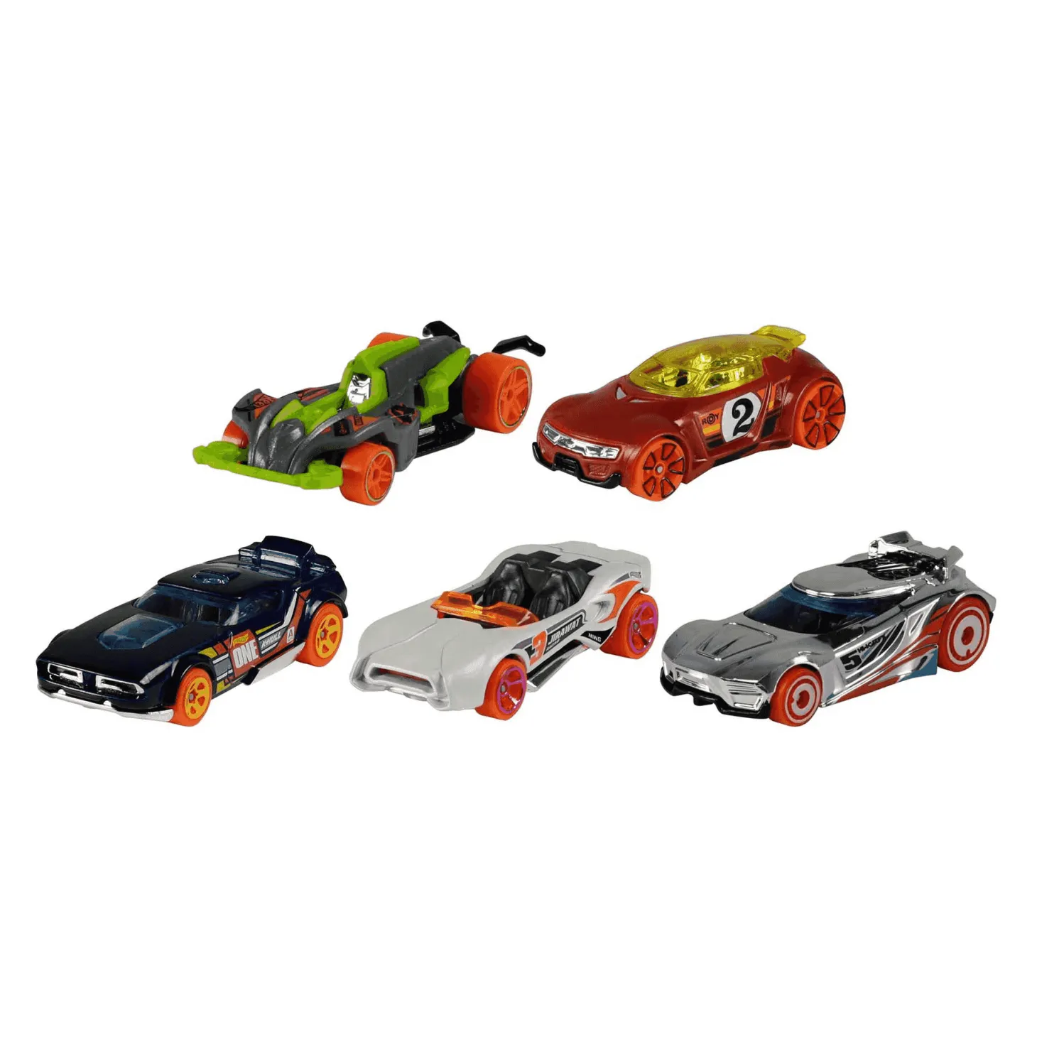 Hot Wheels Pack de 5 coches de juguete Modelos Surtidos 5 años