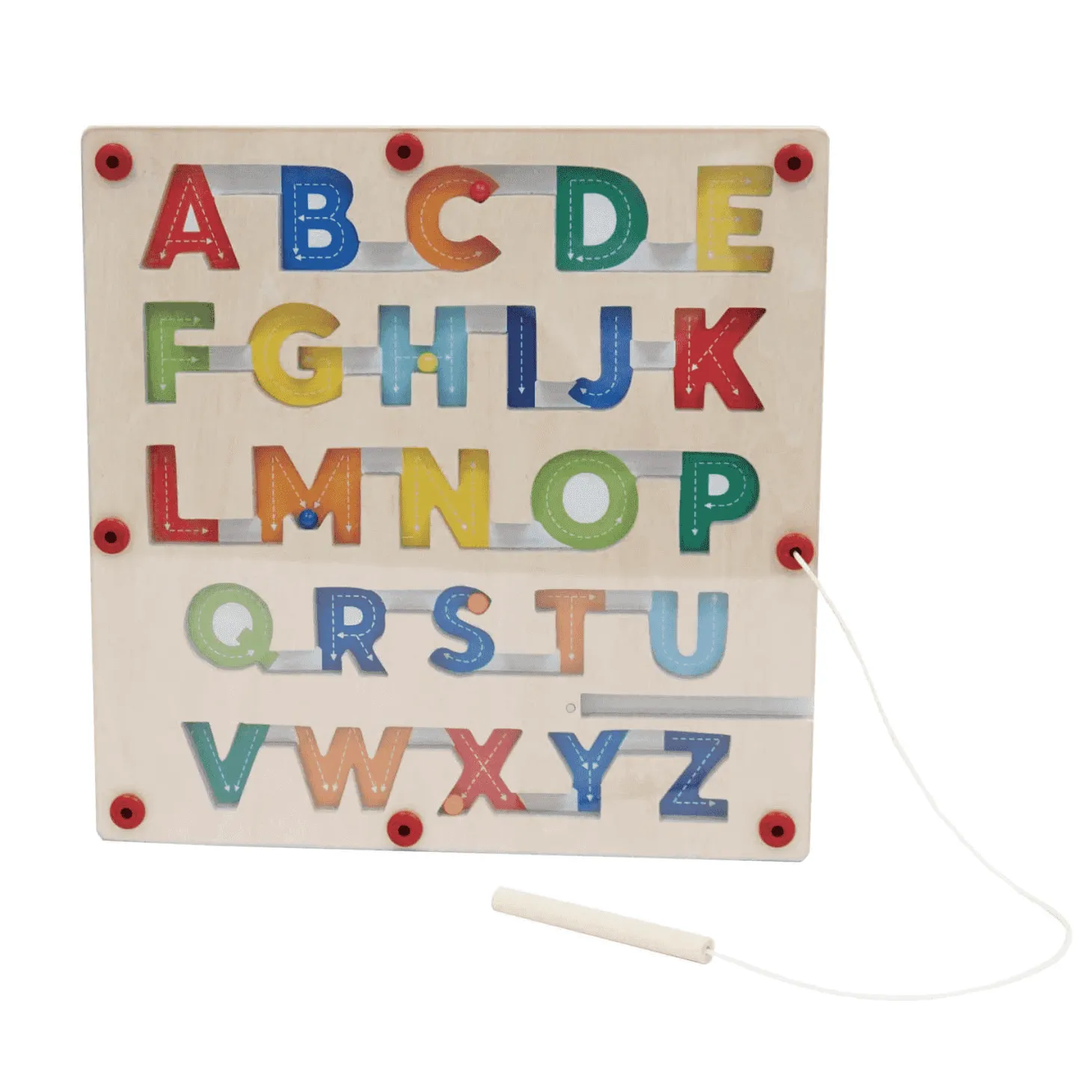 Infant Planet Alfabeto o Números Madera Magnéticos