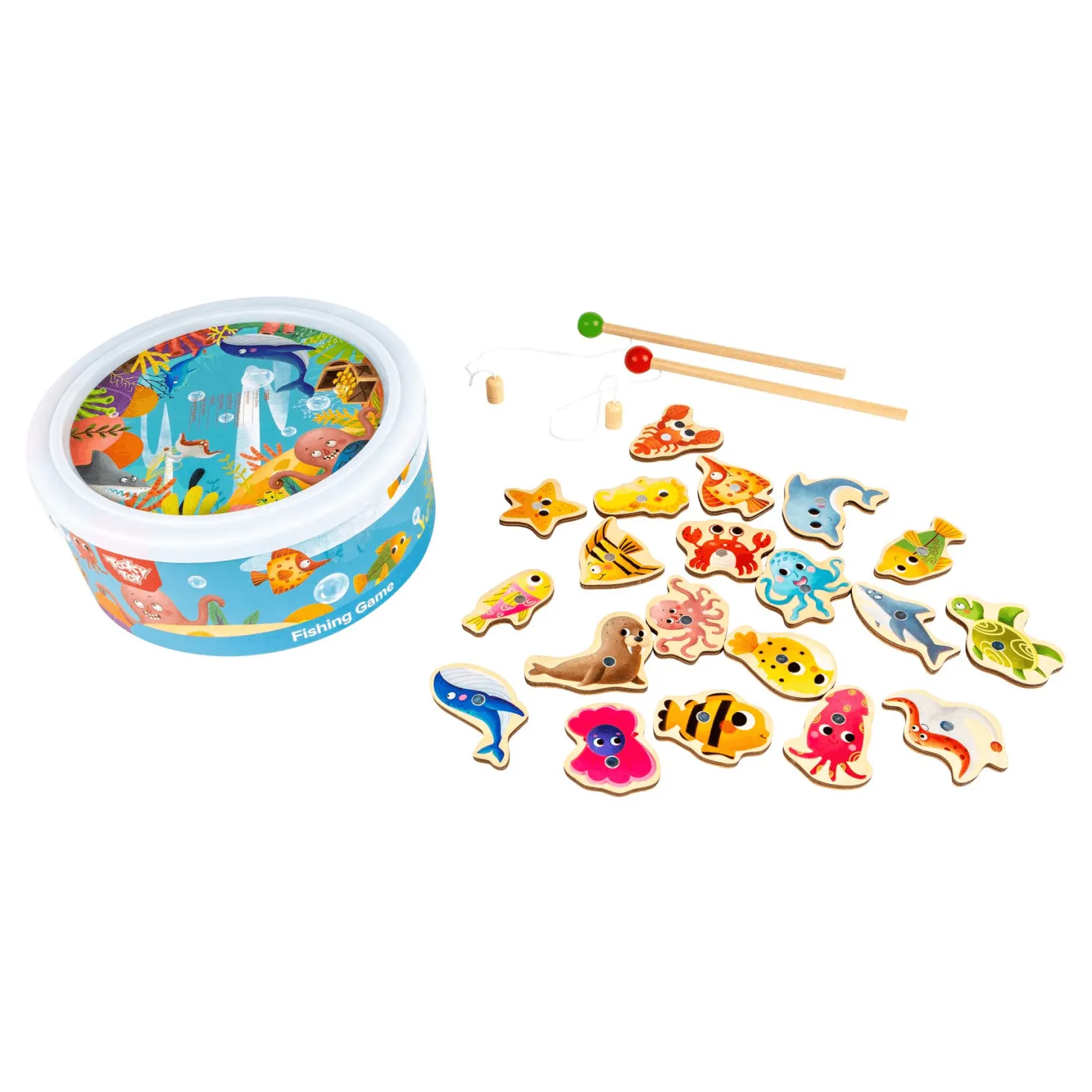 Infant Planet Juego de Pesca de Madera | Maderas