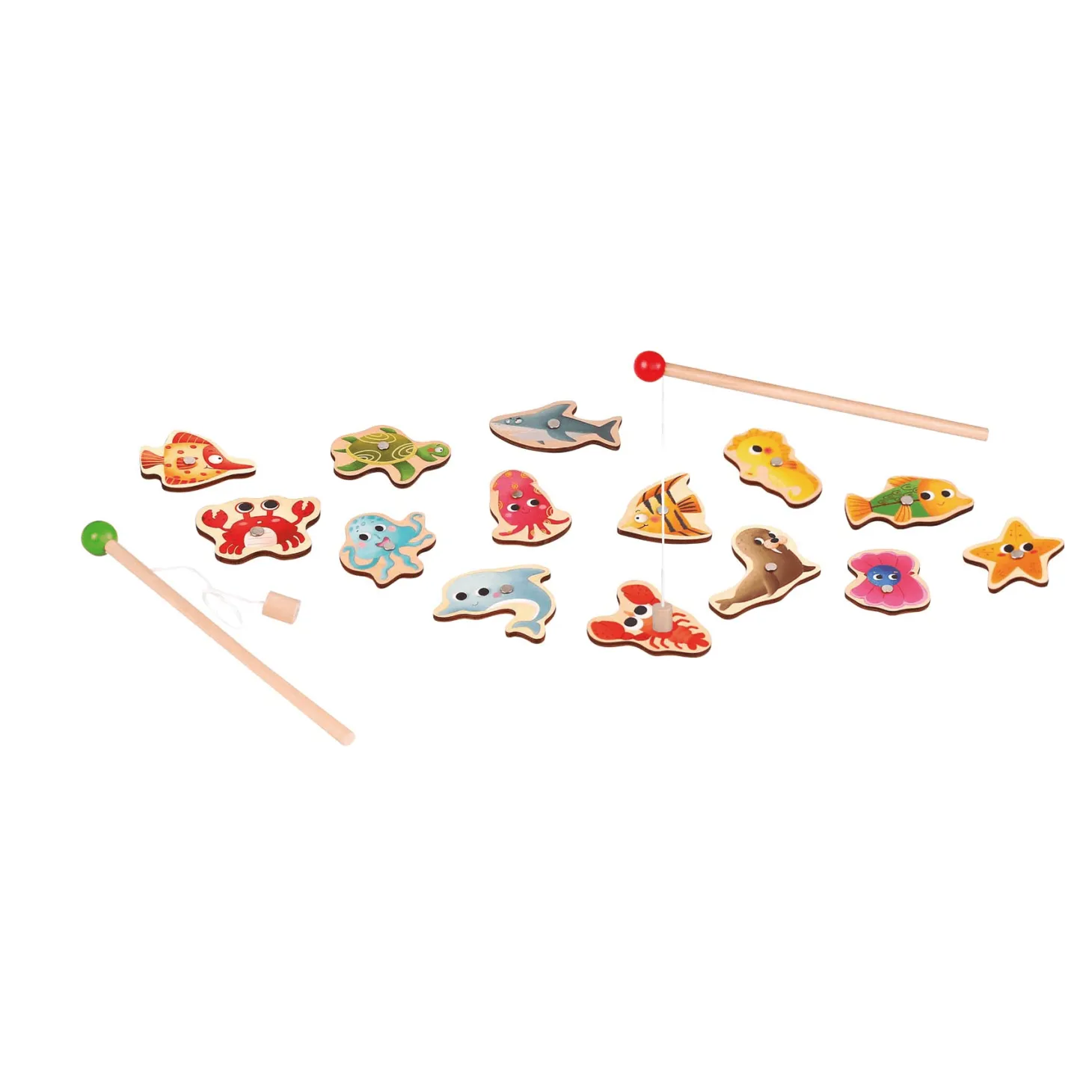 Infant Planet Juego de Pesca de Madera | Maderas