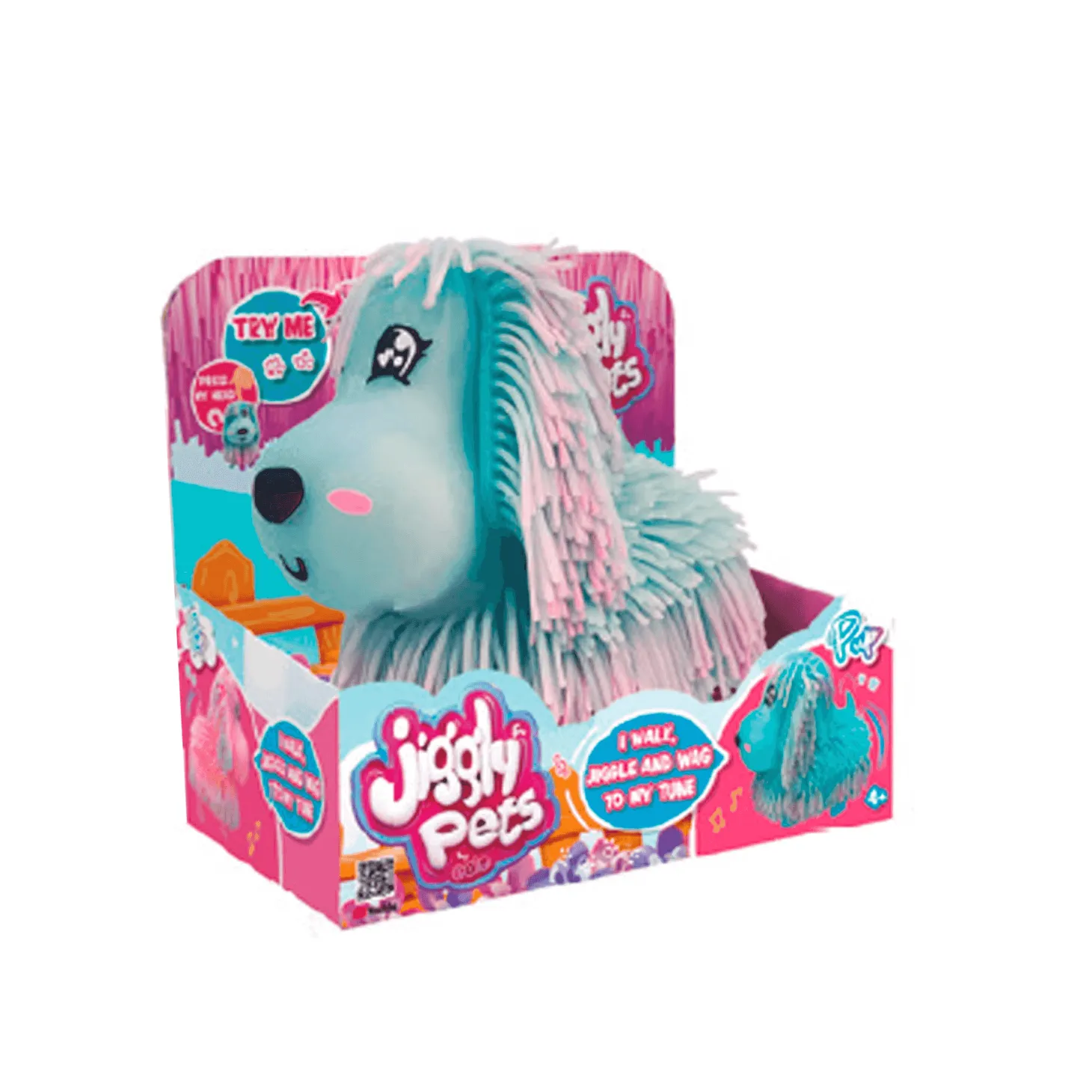 Jiggly Pup Expresiones Blue