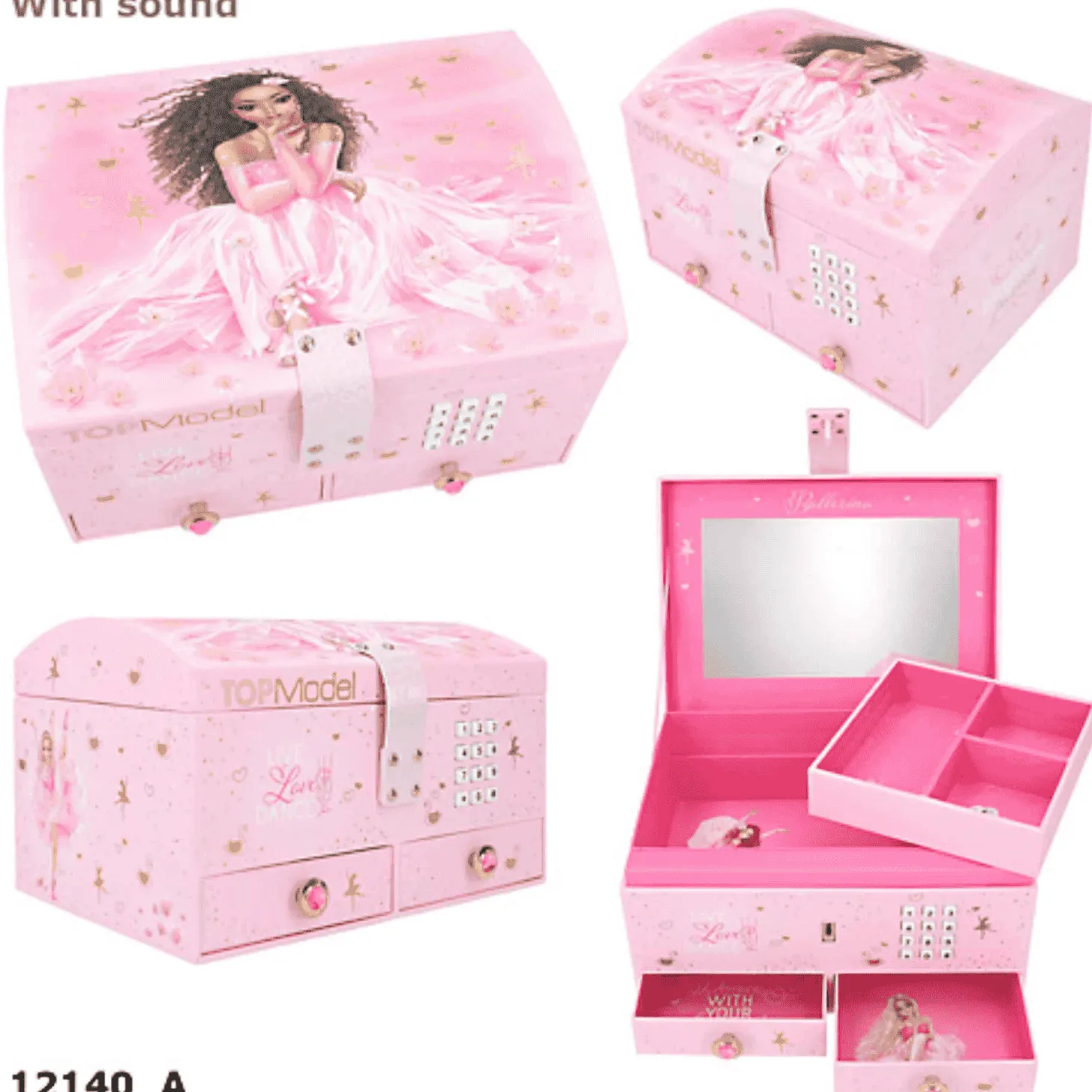 Joyero Grande Con Codigo Y Musica Ballet