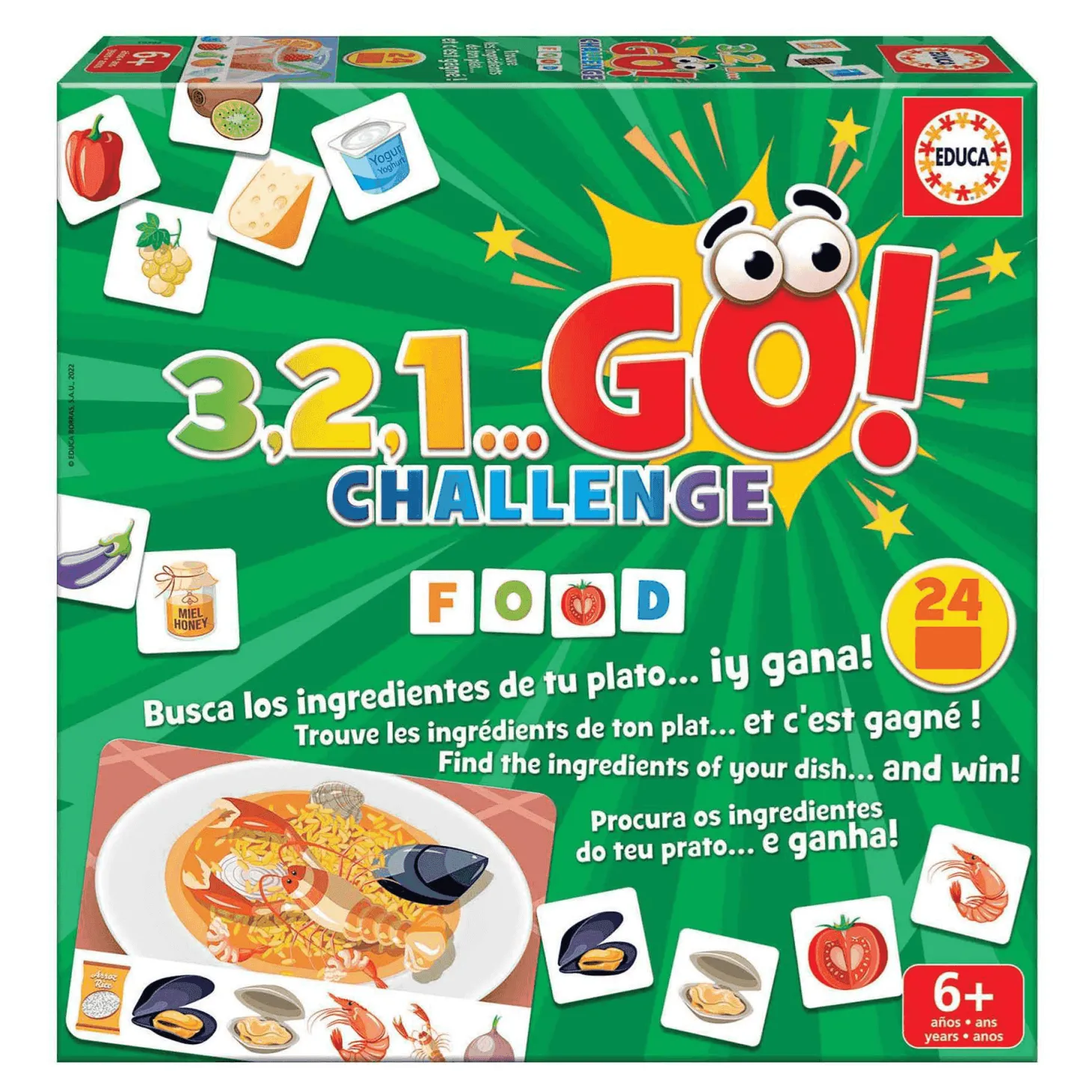 Juego 321.. GO! Challenge Food