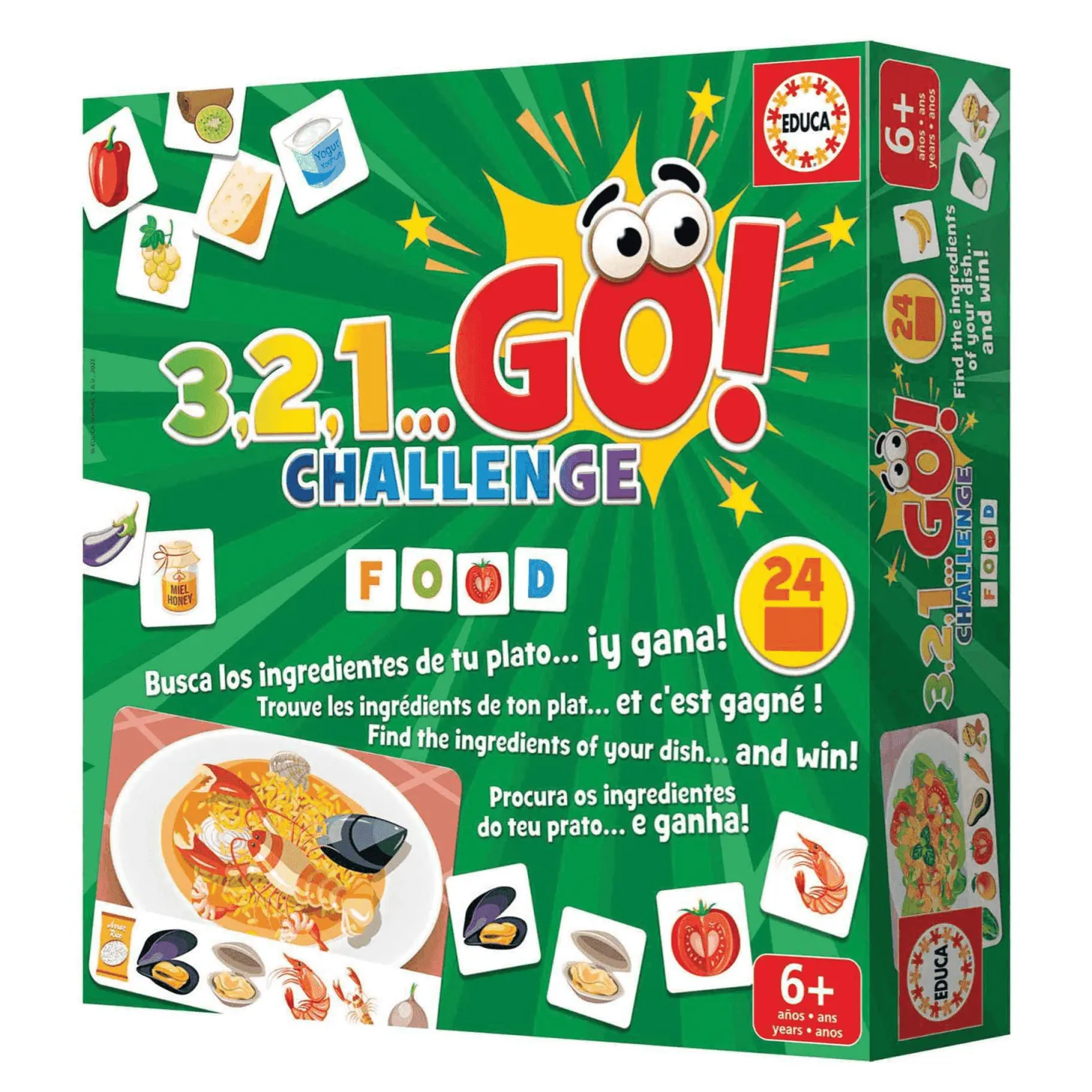 Juego 321.. GO! Challenge Food