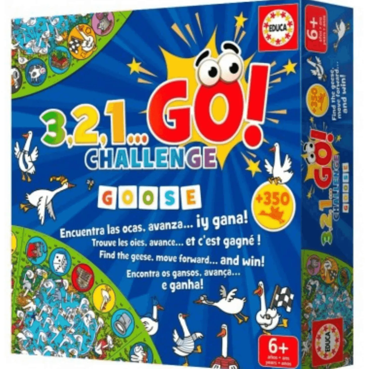 Juego 3,2,1 Go¡ Challenge Goose
