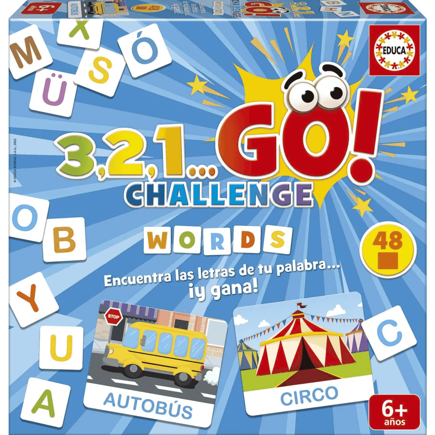 Juego 321… GO! Challenge Words