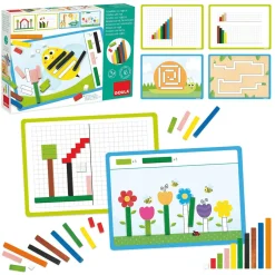 Juego Actividades Con Regletas | Juguetes de Madera