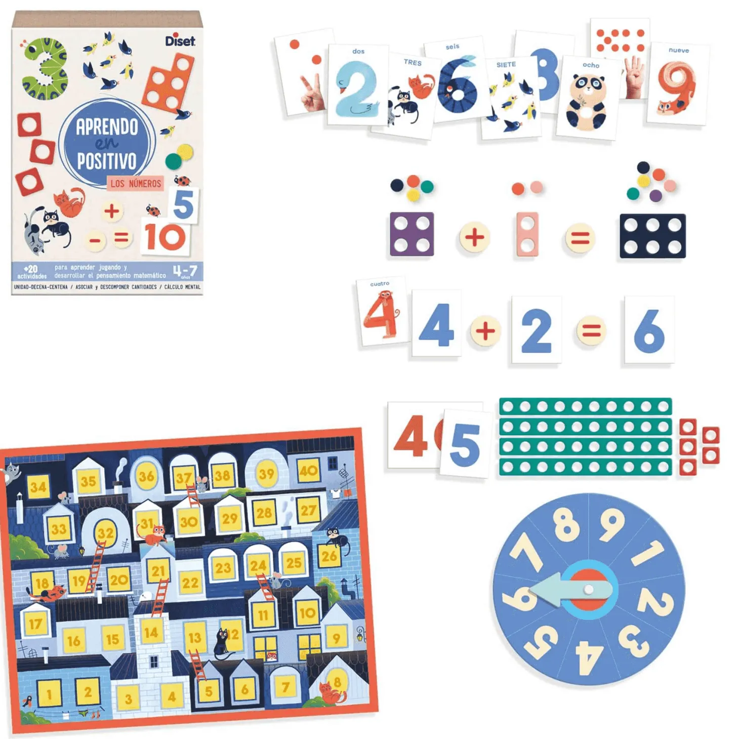 Juego Aprendo En Positivo Los Números