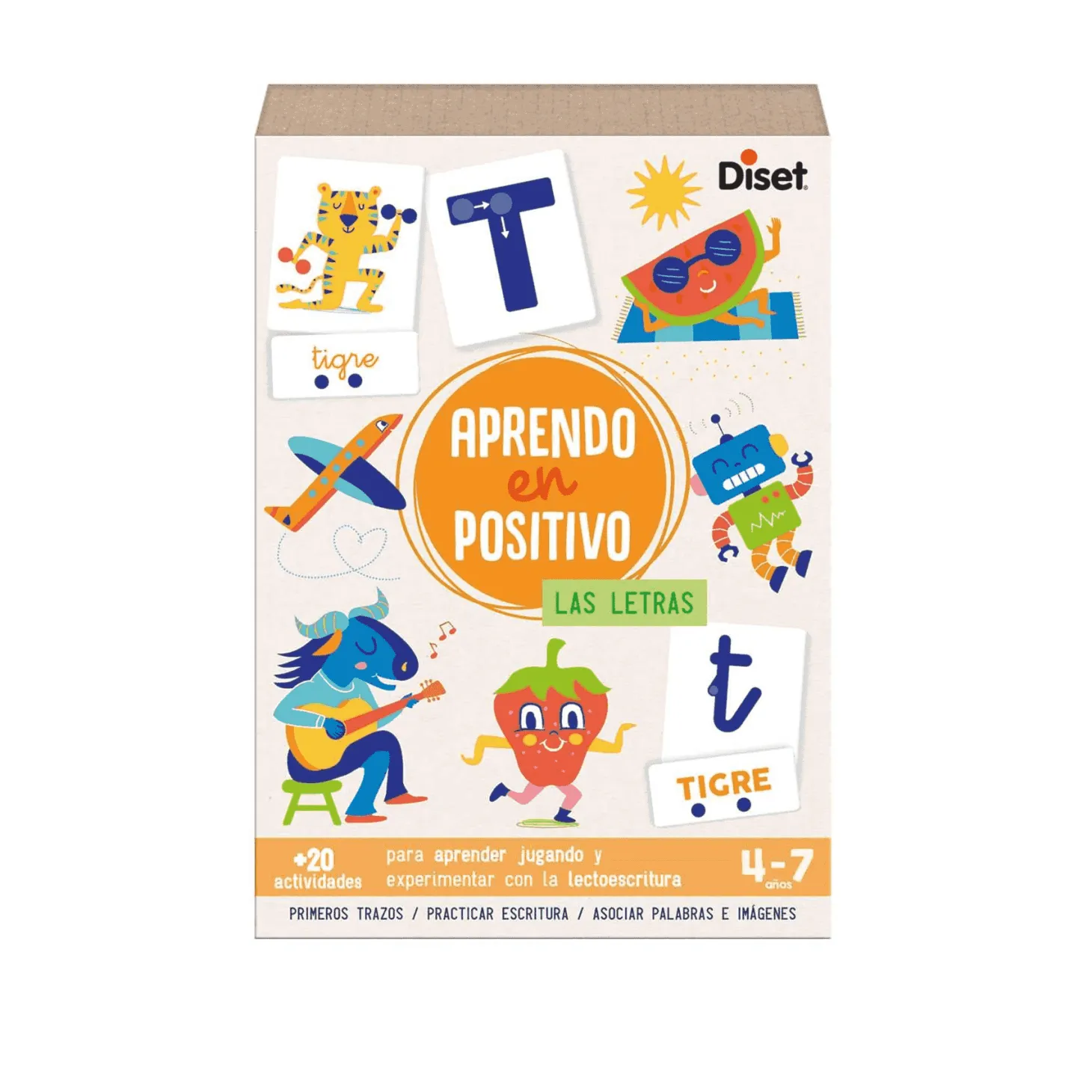 Juego Aprendo en Positivo Las Letras