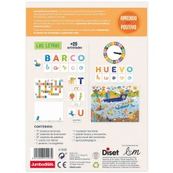 Juego Aprendo en Positivo Las Letras