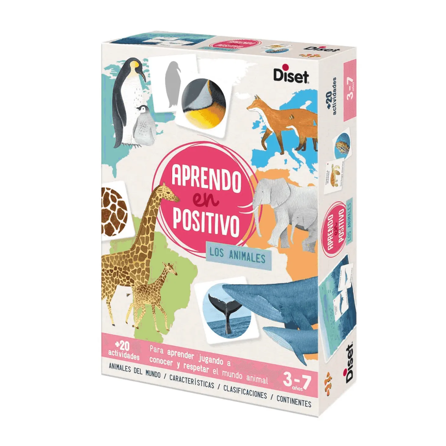 Juego Aprendo en Positivo Los Animales