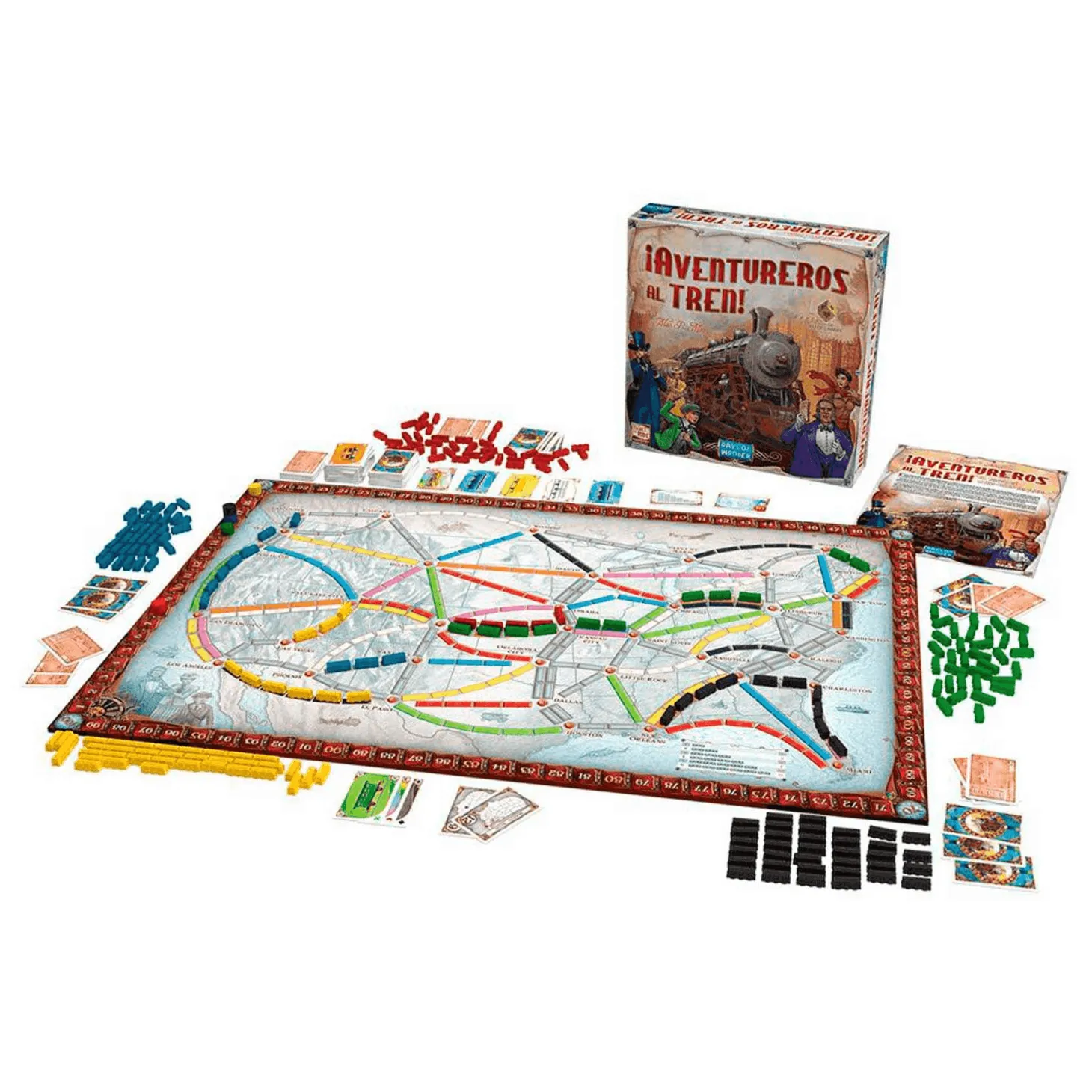 Juego Aventureros al tren
