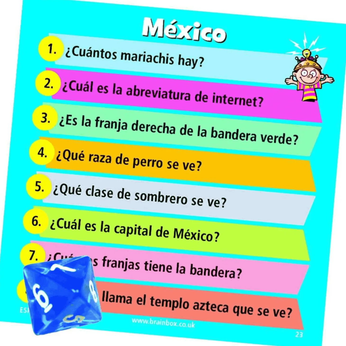 Juego Brainbox El Mundo