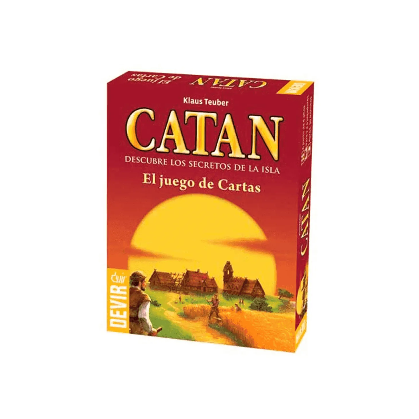 Juego Catan Cartas Mini Para Viajes