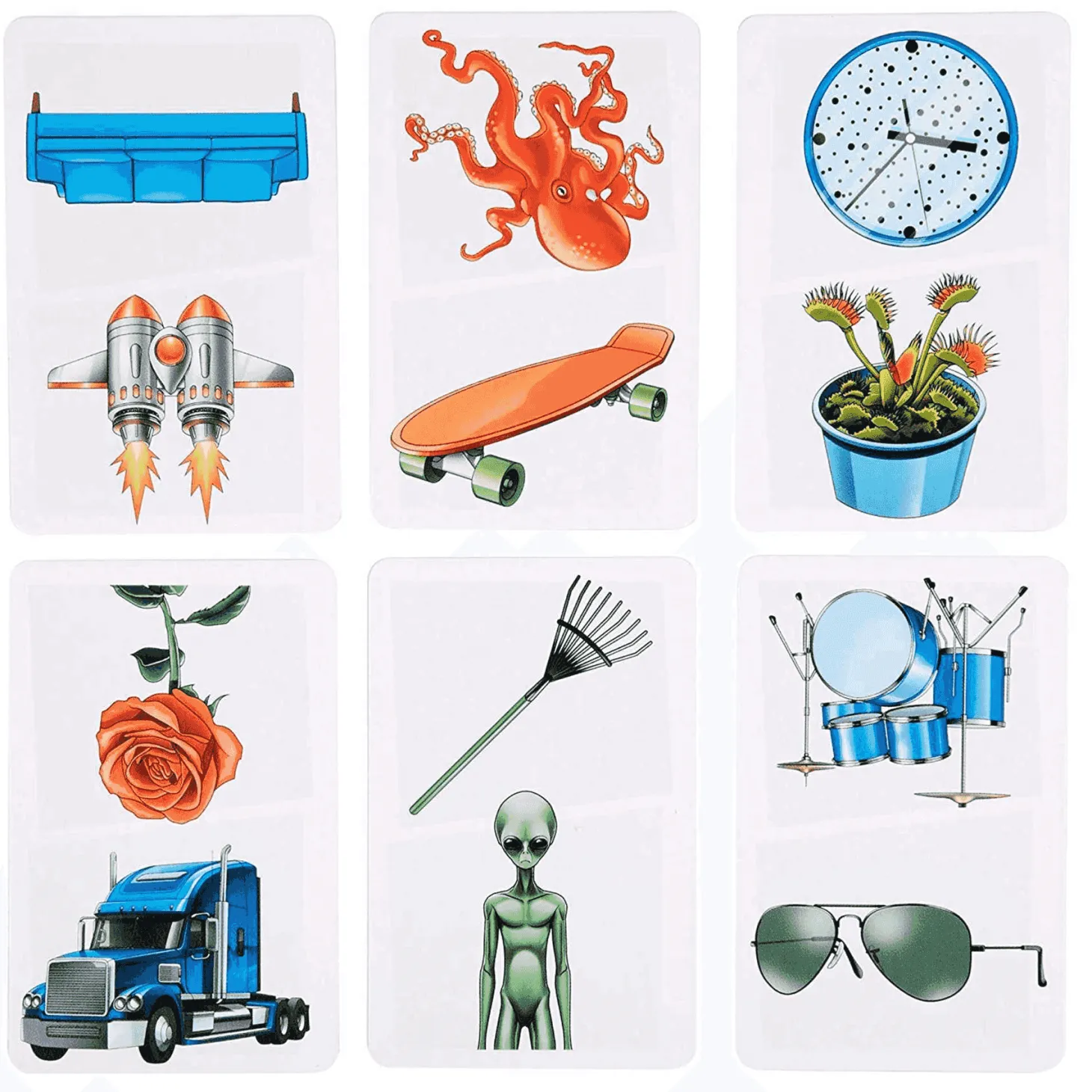 Juego de cartas Pic Flip