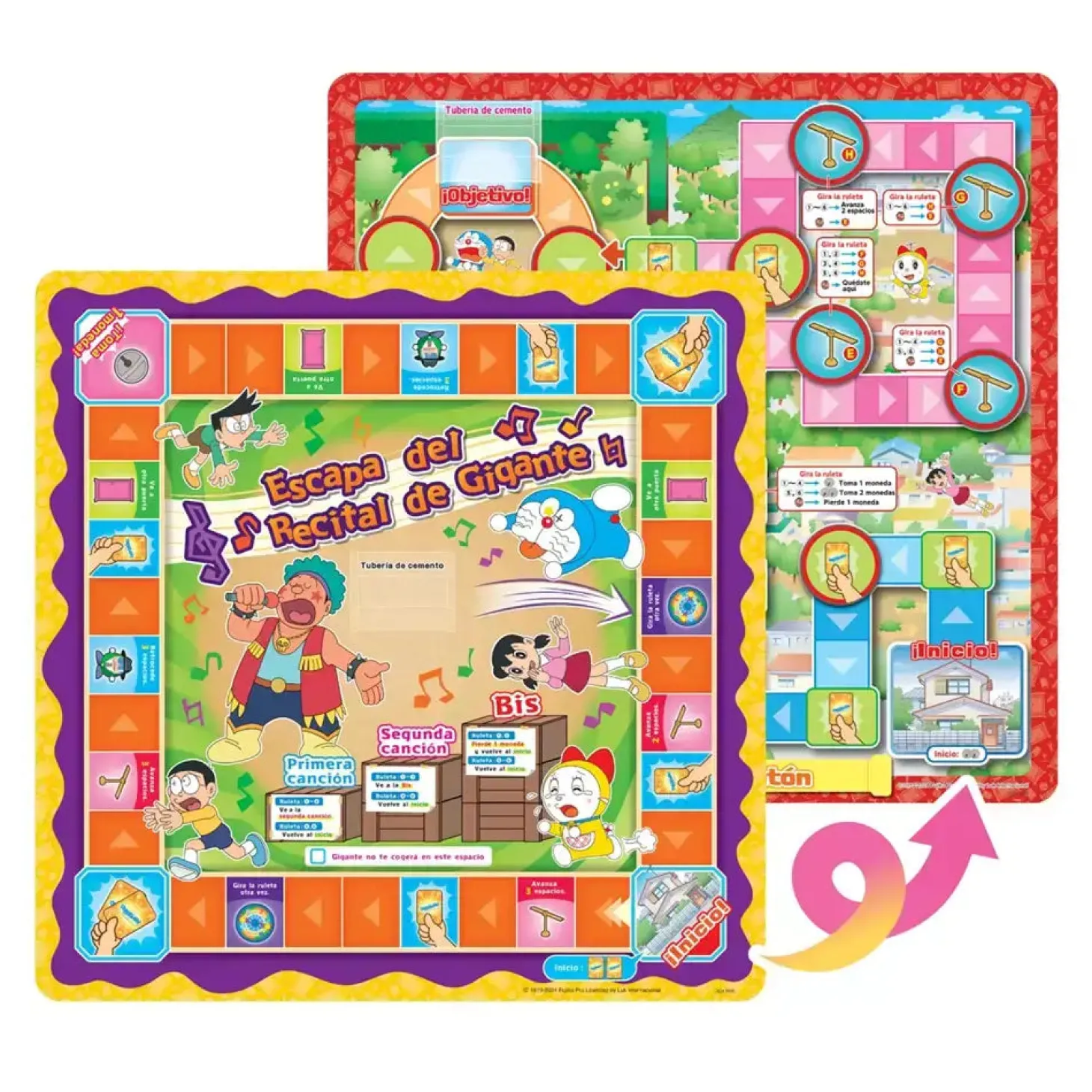 Juego de mesa Doraemon El Juego del Gigante