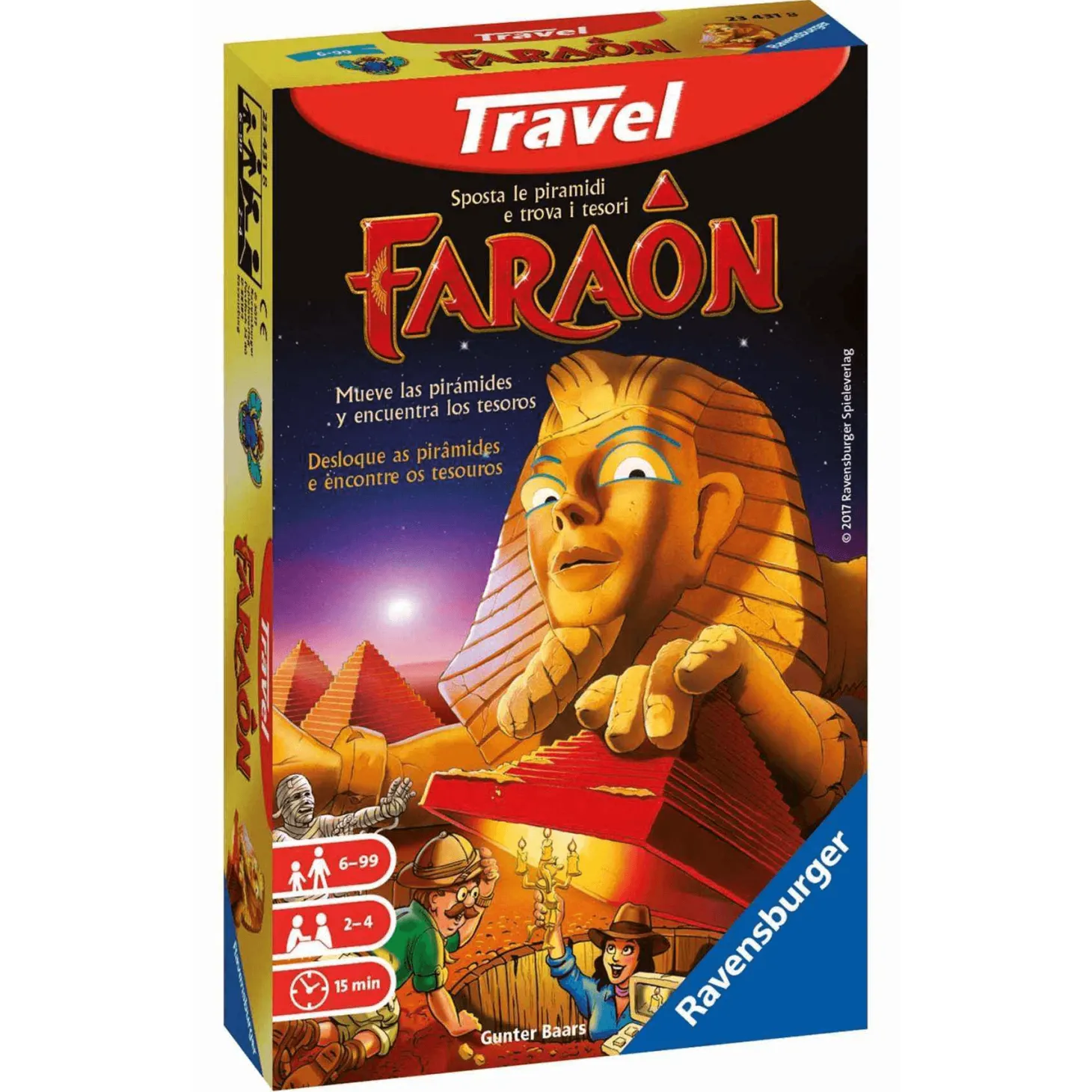Juego de Mesa Faraón Travel