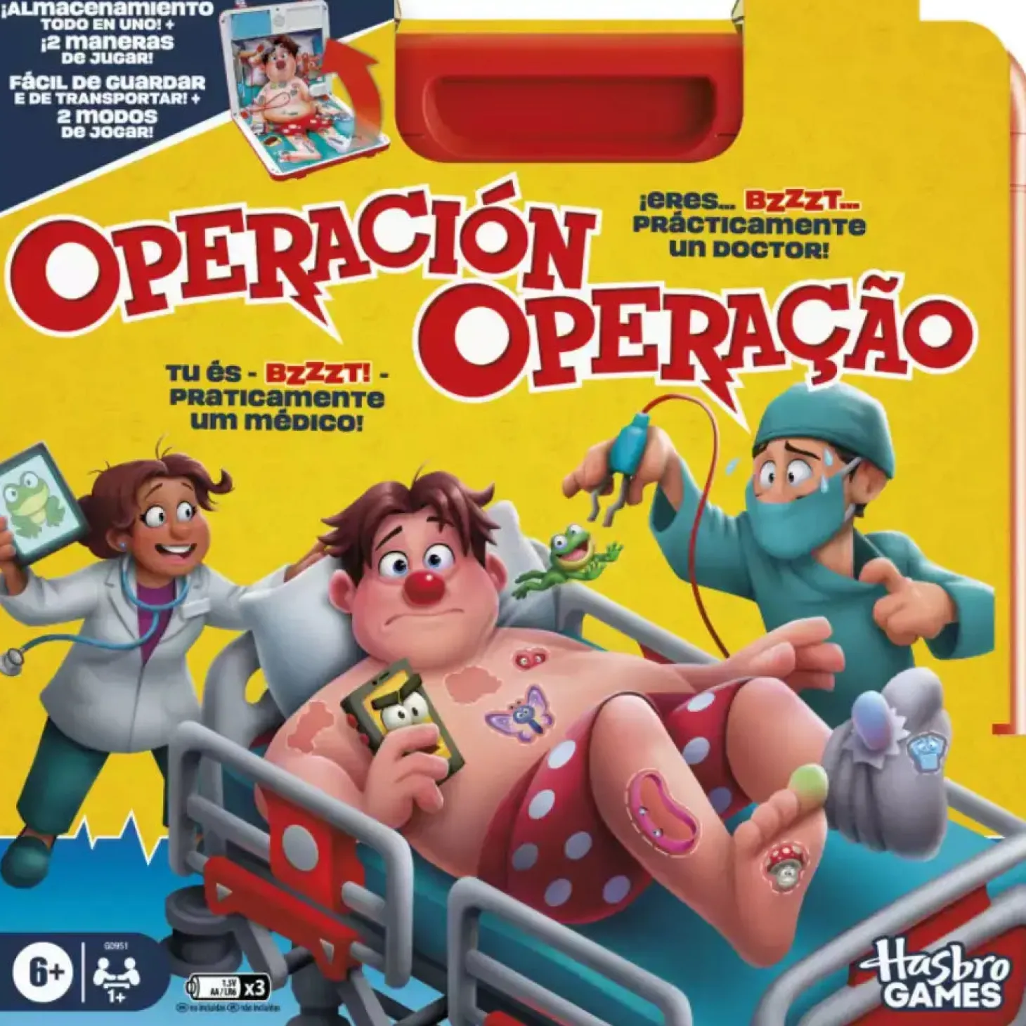 Juego de Mesa Operación Refresh de Hasbro
